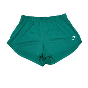 Gymshark Womens Size S Green Mesh Training Shorts